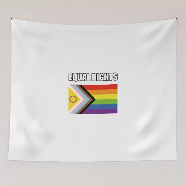Item preview, Inclusive Pride Flag Equal Rights designed and sold by Inspirationmotivation.