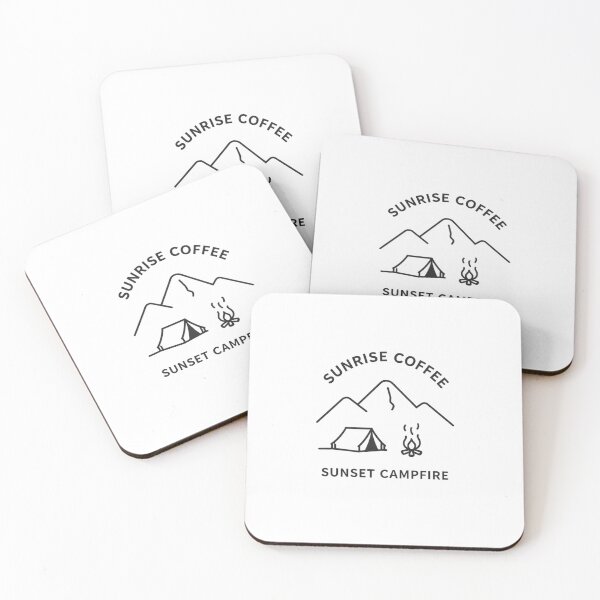 Item preview, Minimalist Sunrise Coffee – Simple Coffee Lover Aesthetic Design designed and sold by gluxdesing.