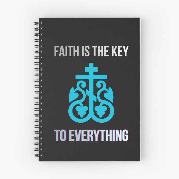Item preview, Orthodox Shirt.  Christian Shirt. Faith is the Key to Everything.  Gift for an Orthodox Believer.   designed and sold by ShrimpAndGrits.