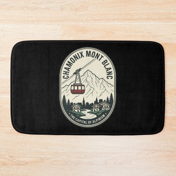 Item preview, Chamonix Mont Blanc Vintage Travel Emblem French Alps designed and sold by k3rstman1.