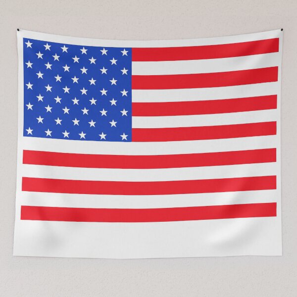 Item preview, Simple Hand Drawn American Flag Minimalist 4th of July designed and sold by Rhapsodic1290.
