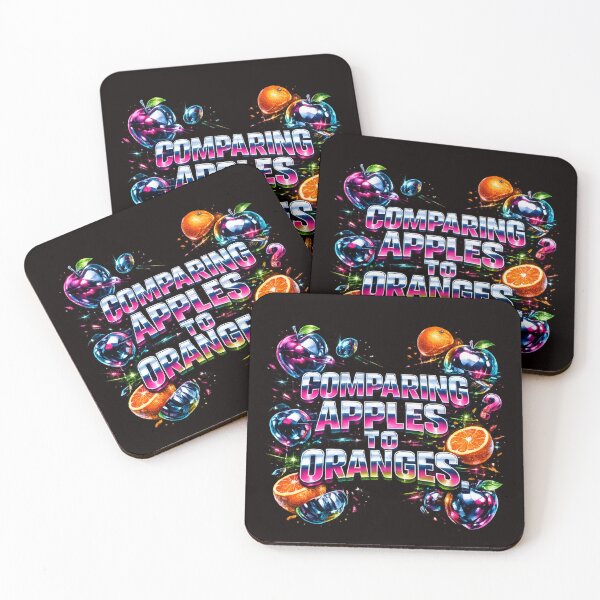 Item preview, COMPARING APPLES TO ORANGES designed and sold by ViralVisionsCreating .