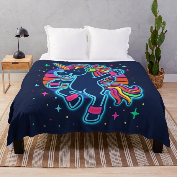 Item preview, Neon Disco Unicorn designed and sold by Ghost on Toast.