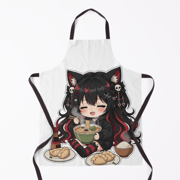 Item preview, Anime Ramen Girl - Kawaii Noodle Lover - Japanese Food Aesthetic designed and sold by Revyra.