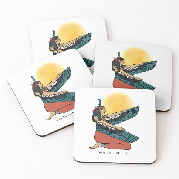 Item preview, Goddess Isis Rise Like The Sun - Mystic Egyptian Art designed and sold by StudioPyramide.