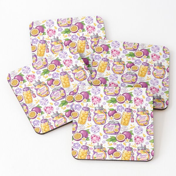 Item preview, Passionfruit juice Seamless designed and sold by KJackArtwork.