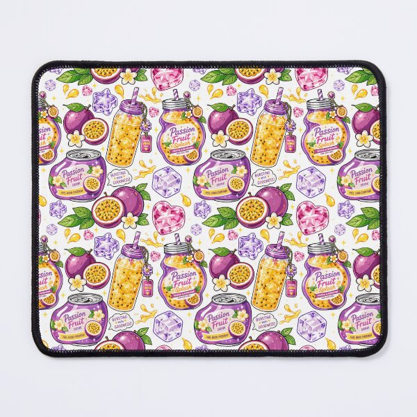 Item preview, Passionfruit juice Seamless  designed and sold by KJackArtwork.