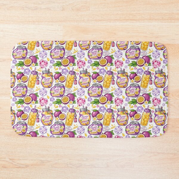 Item preview, Passionfruit juice Seamless  designed and sold by KJackArtwork.