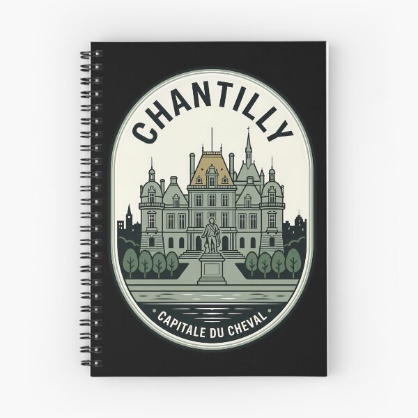 Item preview, Chantilly France Chateau Vintage Travel Emblem designed and sold by k3rstman1.