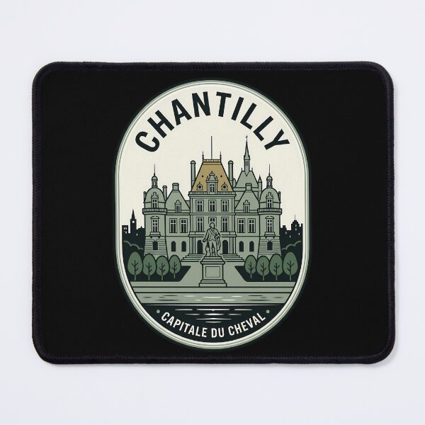 Item preview, Chantilly France Chateau Vintage Travel Emblem designed and sold by k3rstman1.