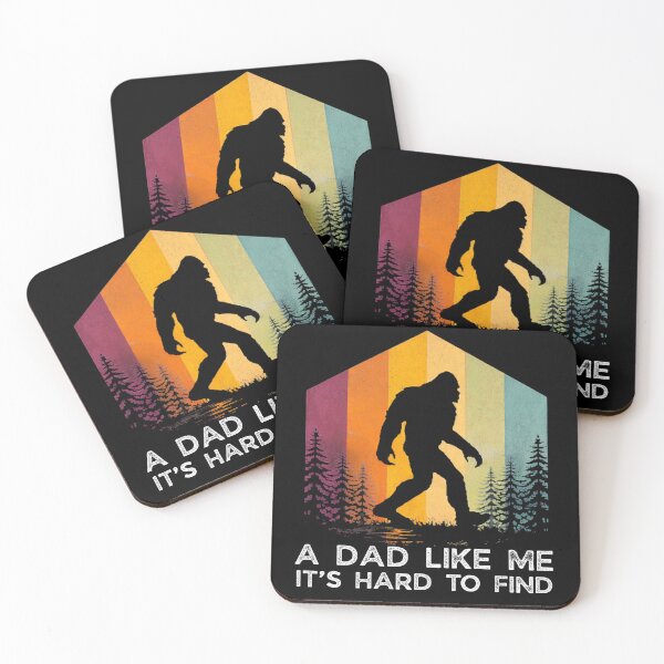 Item preview, Dad Like Me is Hard to Find - Funny Bigfoot Father's Day designed and sold by PixelMarrero.