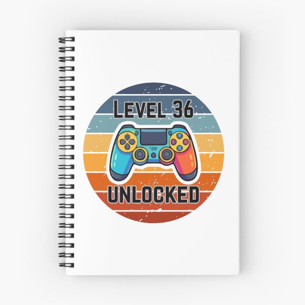 Item preview, Retro Gamer - Level 36 Unlocked designed and sold by MayaCordalia.