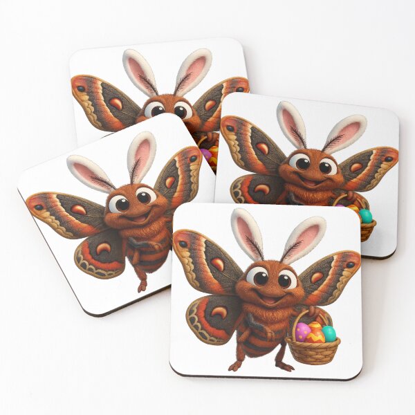 Item preview, Easter Cecropia Moth designed and sold by Sillytoe.