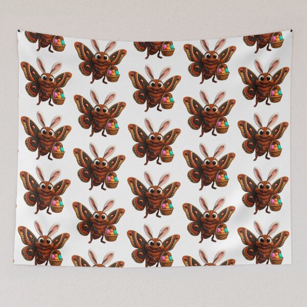 Item preview, Easter Cecropia Moth designed and sold by Sillytoe.