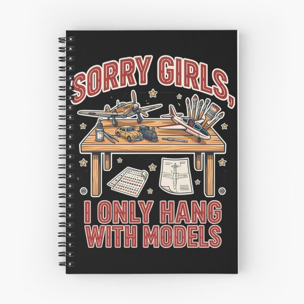 Item preview, Sorry Girls I Only Hang With Models Funny Model Builder Design designed and sold by Savage-Apron.
