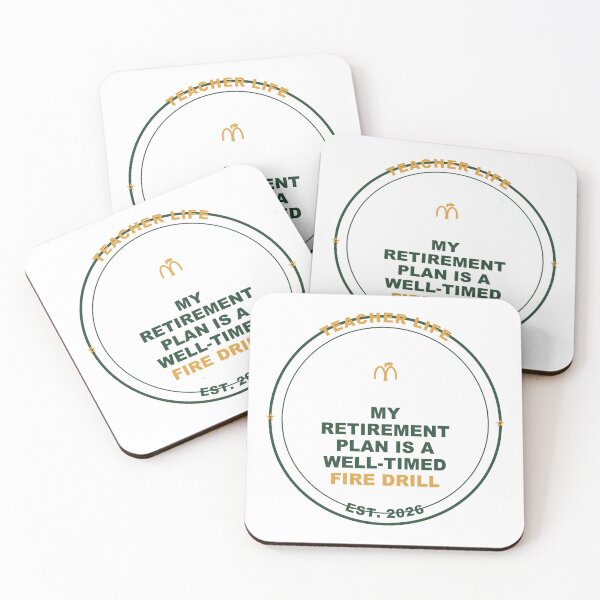 Item preview, Teacher Fire Drill Badge - Gift - Light Edition designed and sold by Harlo.co.