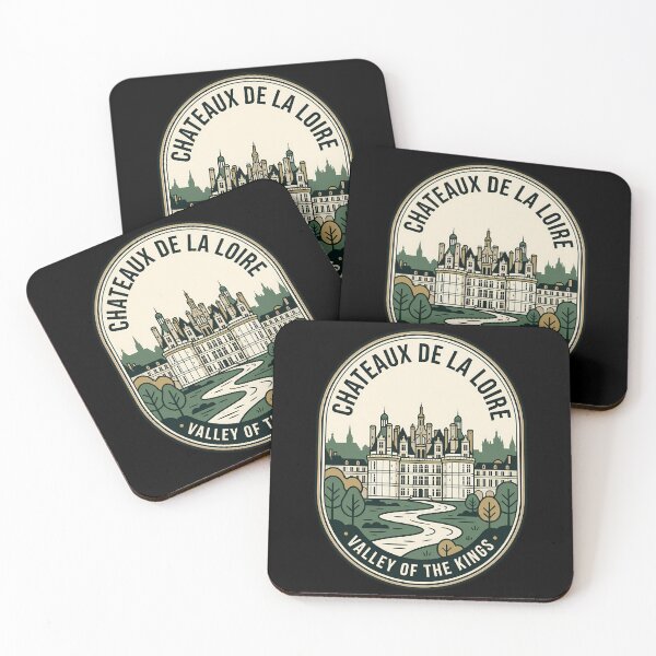 Item preview, Chateaux De La Loire Vintage Travel Emblem designed and sold by k3rstman1.