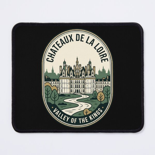 Item preview, Chateaux De La Loire Vintage Travel Emblem designed and sold by k3rstman1.