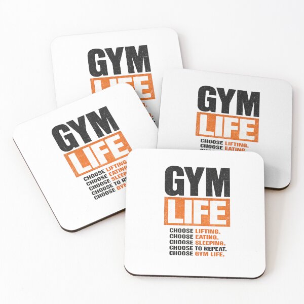 Item preview, Gym Life – Choose Lifting Choose Eating Choose Sleeping Fitness T-Shirt designed and sold by Punch81.