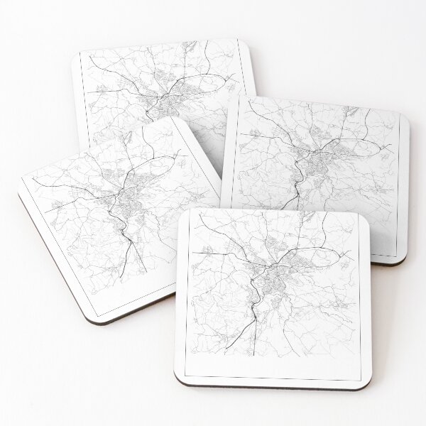 Item preview, Rodez France City Map Minimalist Poster designed and sold by NivekCreative.