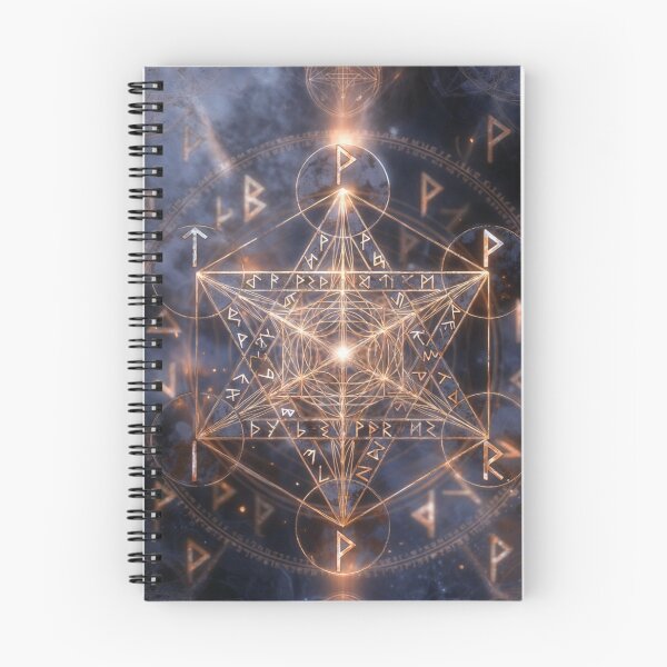 Item preview, Crystal Lotus Sacred Geometry Cosmic Art designed and sold by IntelliMindDesigns.