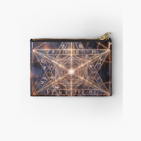 Item preview, Crystal Lotus Sacred Geometry Cosmic Art designed and sold by IntelliMindDesigns.