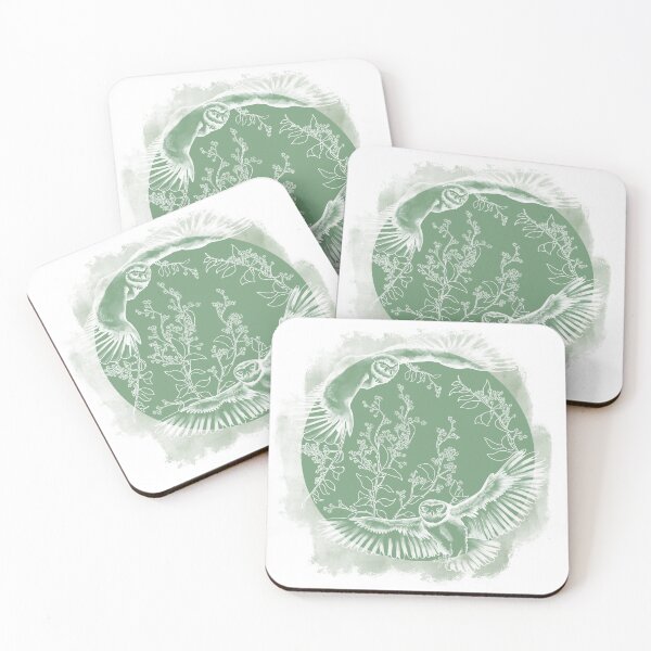 Item preview, Owls in flight designed and sold by Dori Sparrow.