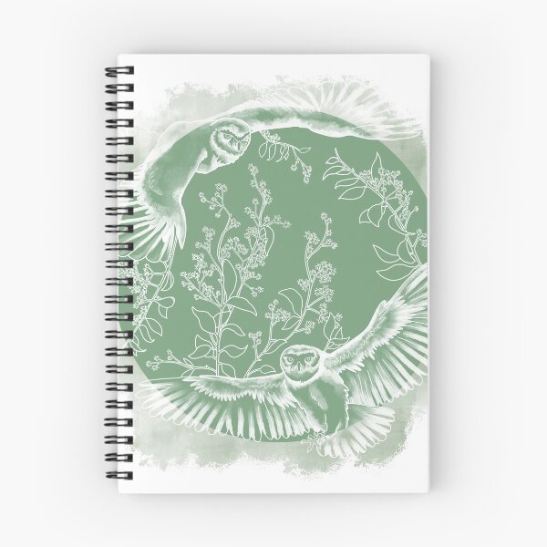 Item preview, Owls in flight designed and sold by Dori Sparrow.