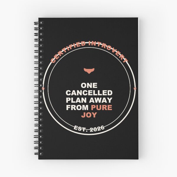 Item preview,  Introvert Cancelled Plans Badge - Gift designed and sold by Harlo.co.