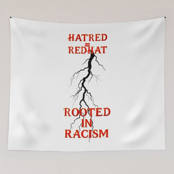 Item preview, ⭐ READ THEM FOR FILTH COLLECTION ⭐ RED HAT HATRED • Rooted in Racism - v2 designed and sold by WheelieGdArt.