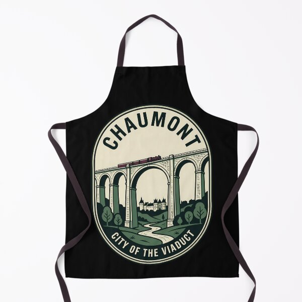Item preview, Chaumont City of the Viaduct Vintage Travel Emblem designed and sold by k3rstman1.