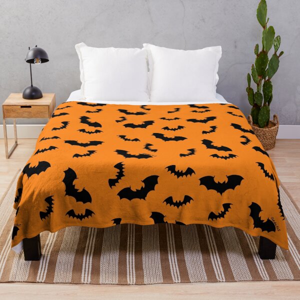 Item preview, Orange Bat Swarm designed and sold by JanGrackle.