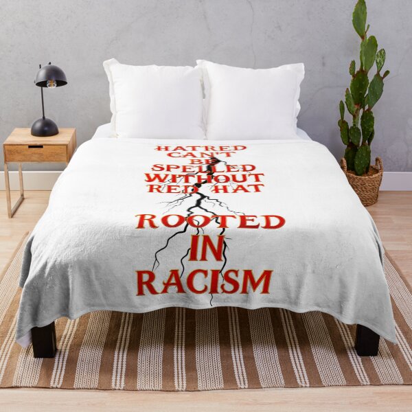 Item preview, ⭐ READ THEM FOR FILTH COLLECTION ⭐ RED HAT HATRED • Rooted in Racism - v3 designed and sold by WheelieGdArt.