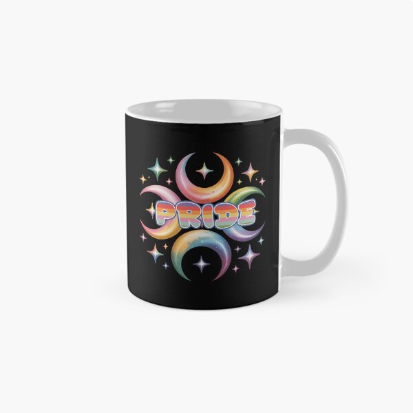 Item preview, Pride Rainbow Crescent Moons And Stars designed and sold by dombursaidpos.