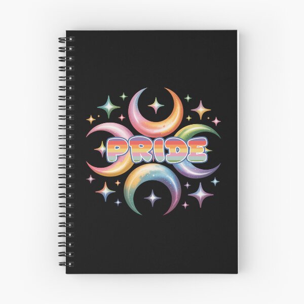 Item preview, Pride Rainbow Crescent Moons And Stars designed and sold by dombursaidpos.