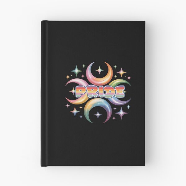 Item preview, Pride Rainbow Crescent Moons And Stars designed and sold by dombursaidpos.