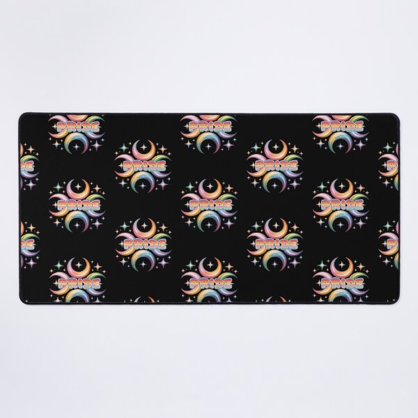 Item preview, Pride Rainbow Crescent Moons And Stars designed and sold by dombursaidpos.