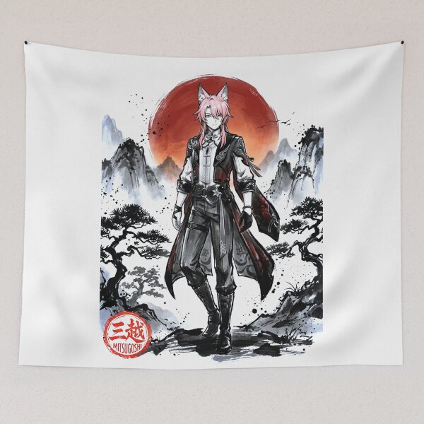 Item preview, Jiaoqiu Sumi-e designed and sold by Mitsugoshi.