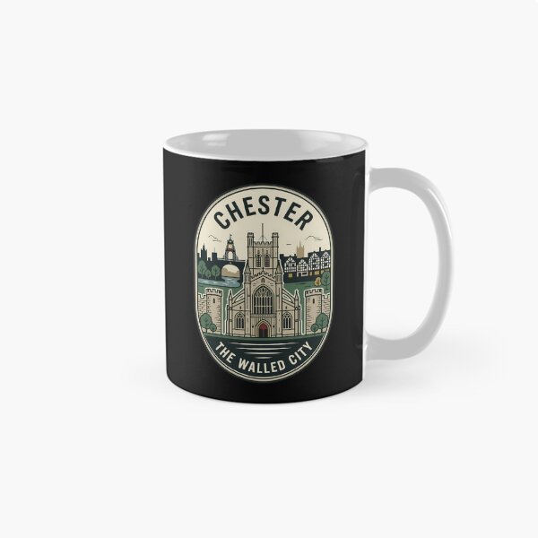 Item preview, Chester England Walled City Vintage Travel Emblem designed and sold by k3rstman1.
