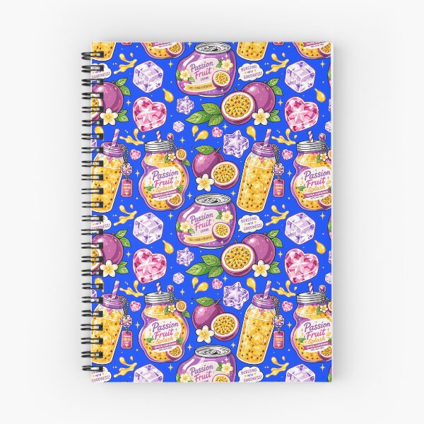 Item preview, Passionfruit juice Seamless  designed and sold by KJackArtwork.