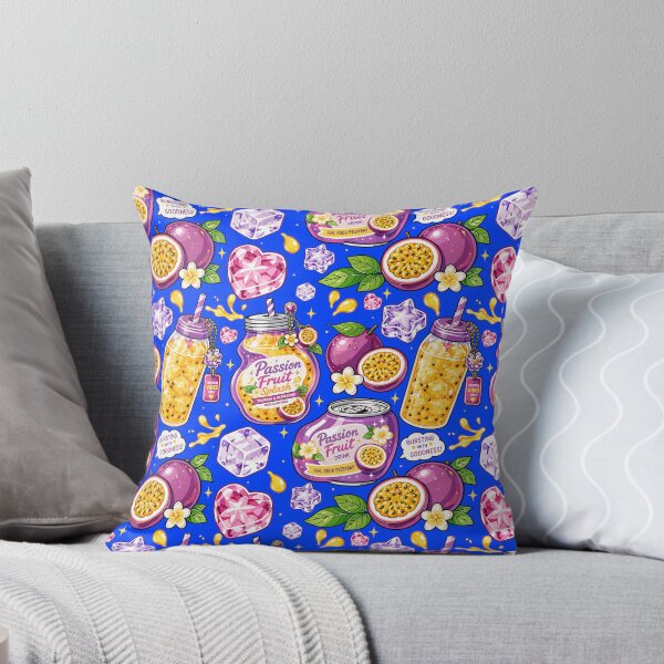 Item preview, Passionfruit juice Seamless  designed and sold by KJackArtwork.
