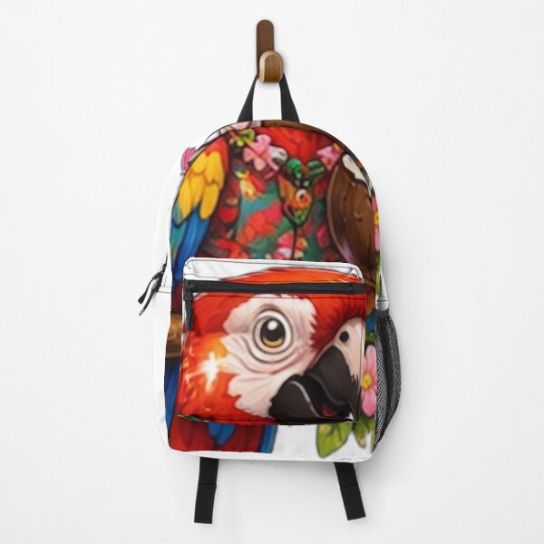 Item preview, Tropical Parrot Coconut Vibes designed and sold by DailyDoodlesBySumbul.
