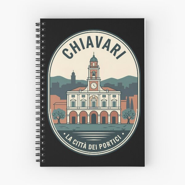 Item preview, Chiavari Italy Vintage Travel Emblem Retro Badge designed and sold by k3rstman1.