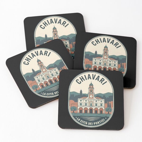 Item preview, Chiavari Italy Vintage Travel Emblem Retro Badge designed and sold by k3rstman1.