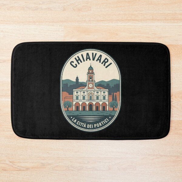 Item preview, Chiavari Italy Vintage Travel Emblem Retro Badge designed and sold by k3rstman1.