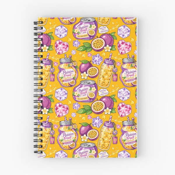 Item preview, Passionfruit juice Seamless  designed and sold by KJackArtwork.