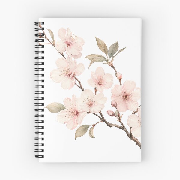 Item preview, Elegant Japanese Cherry Blossom Botanical Art | Sakura Floral Aesthetic designed and sold by rushaib.