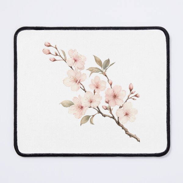 Item preview, Elegant Japanese Cherry Blossom Botanical Art | Sakura Floral Aesthetic designed and sold by rushaib.