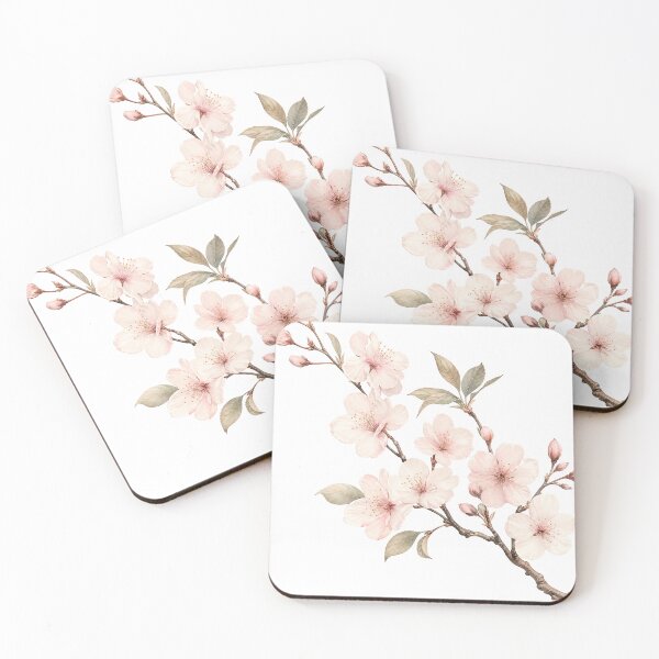 Item preview, Elegant Japanese Cherry Blossom Botanical Art | Sakura Floral Aesthetic designed and sold by rushaib.