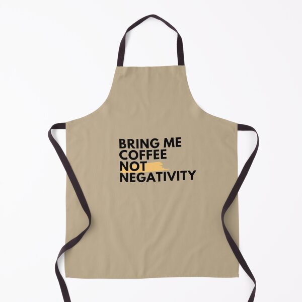 Item preview, Bring Me Coffee Not Negativity Retro Sassy Typography Graphic designed and sold by ICANTWithoutCOFFEE.